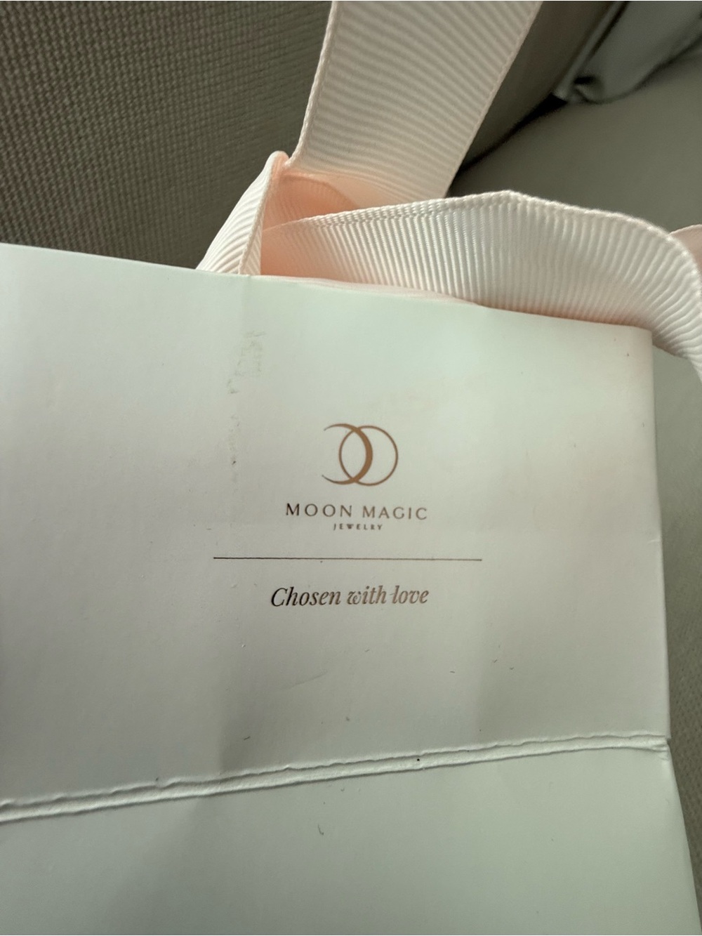 Moon Magic Gift Box with Pale Pink Ribbon - Picture 3 of 5